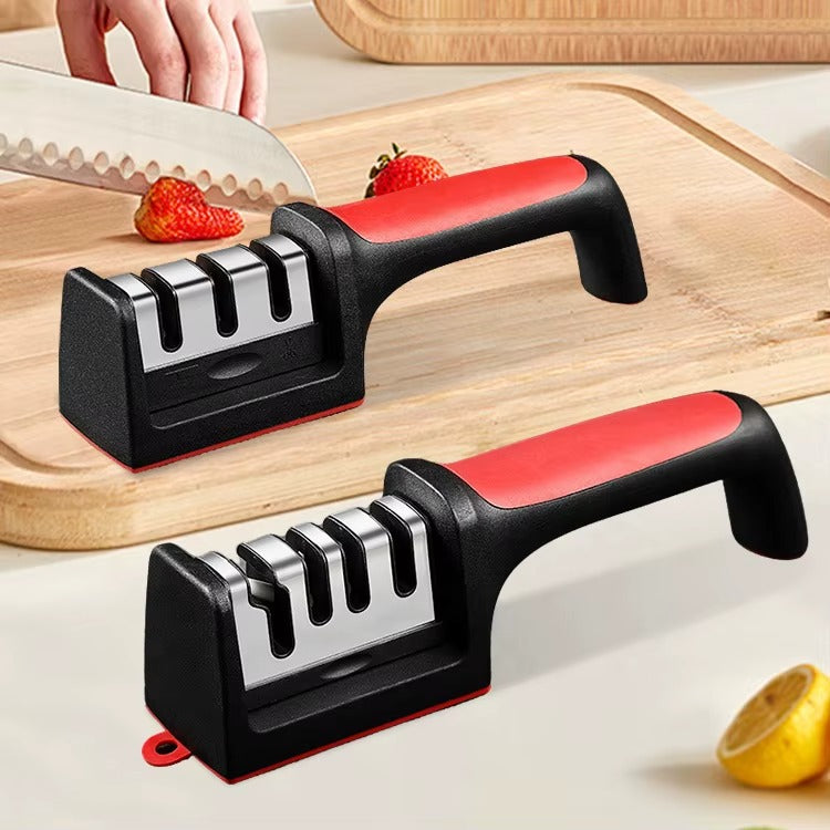 Aiguiseur de Couteaux Professionnel 3-en-1