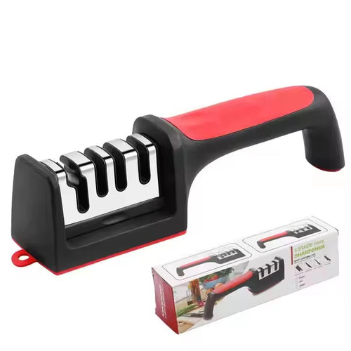 Aiguiseur de Couteaux Professionnel 3-en-1
